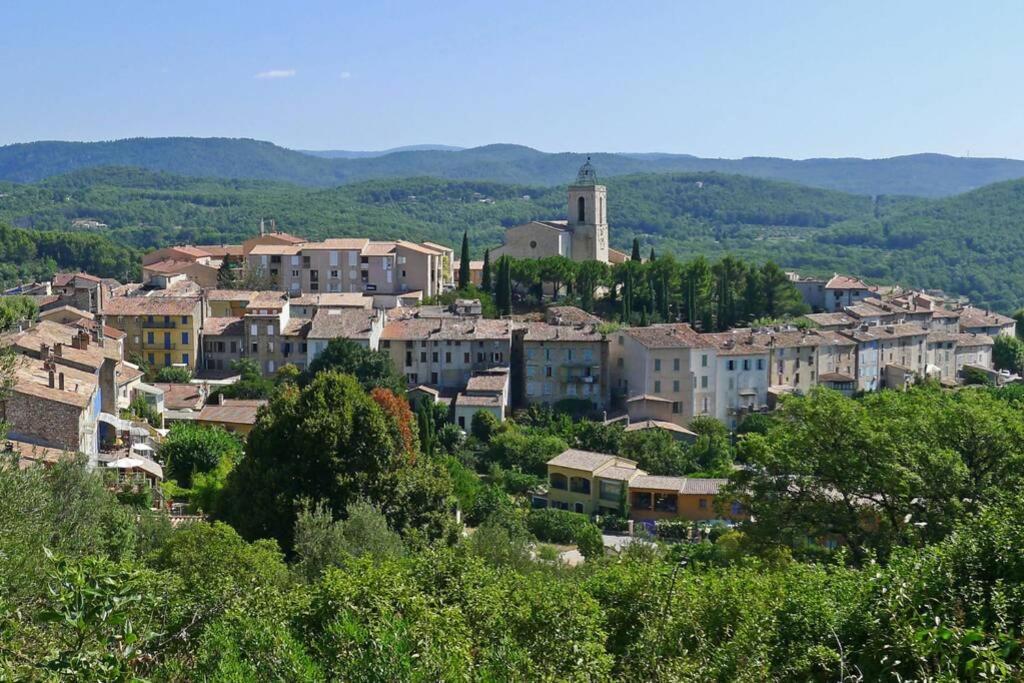 Gite Provencal Independant Avec Piscine Chauffee : Le Suy Bien Flayosc Екстериор снимка